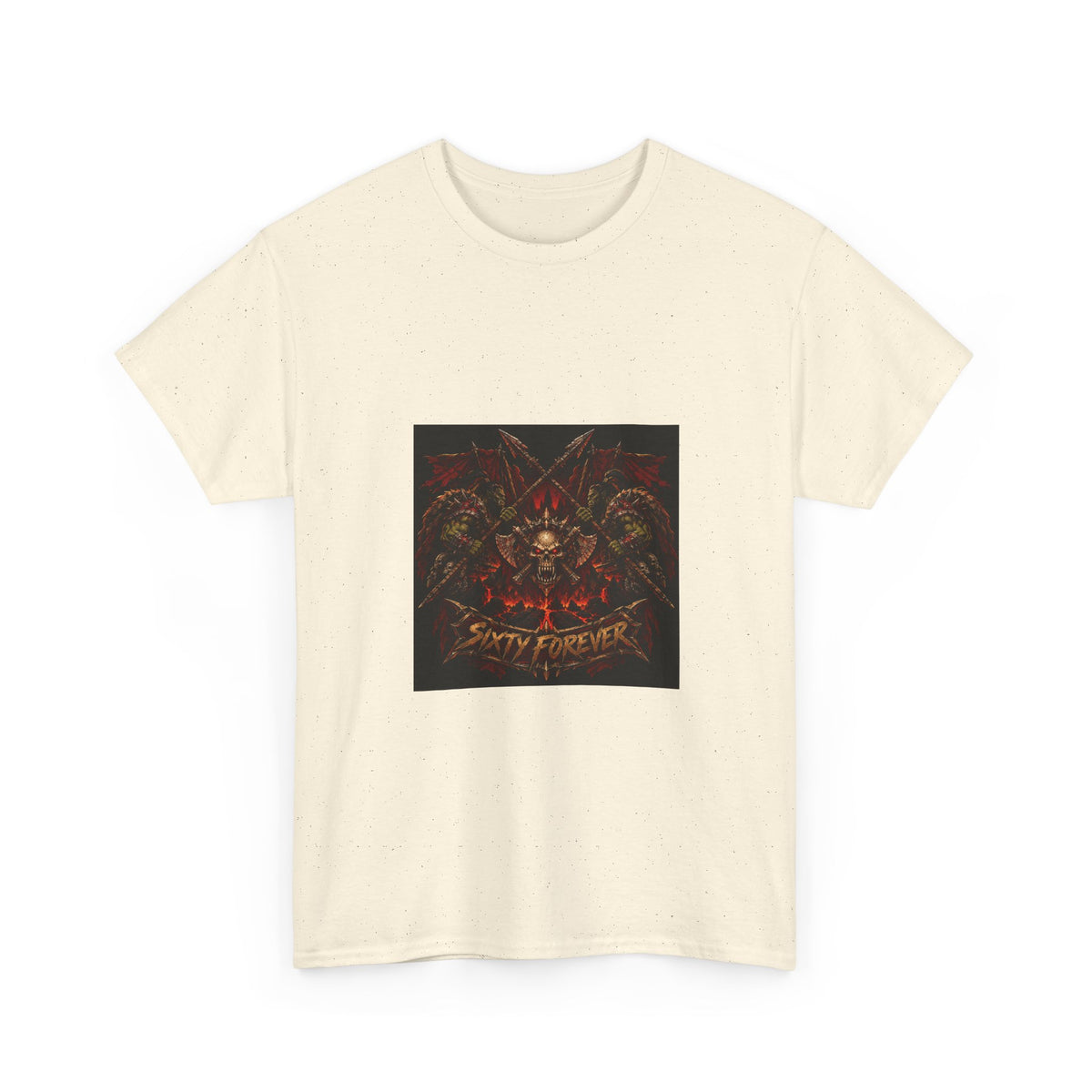 Sixty Forever – Skull & Axes – T-Shirt