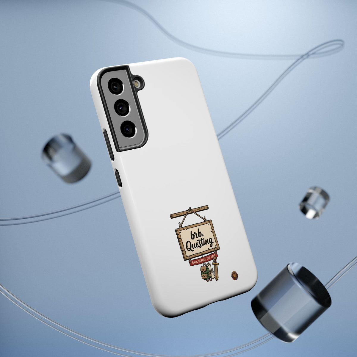 brb, Questing – Phone Case