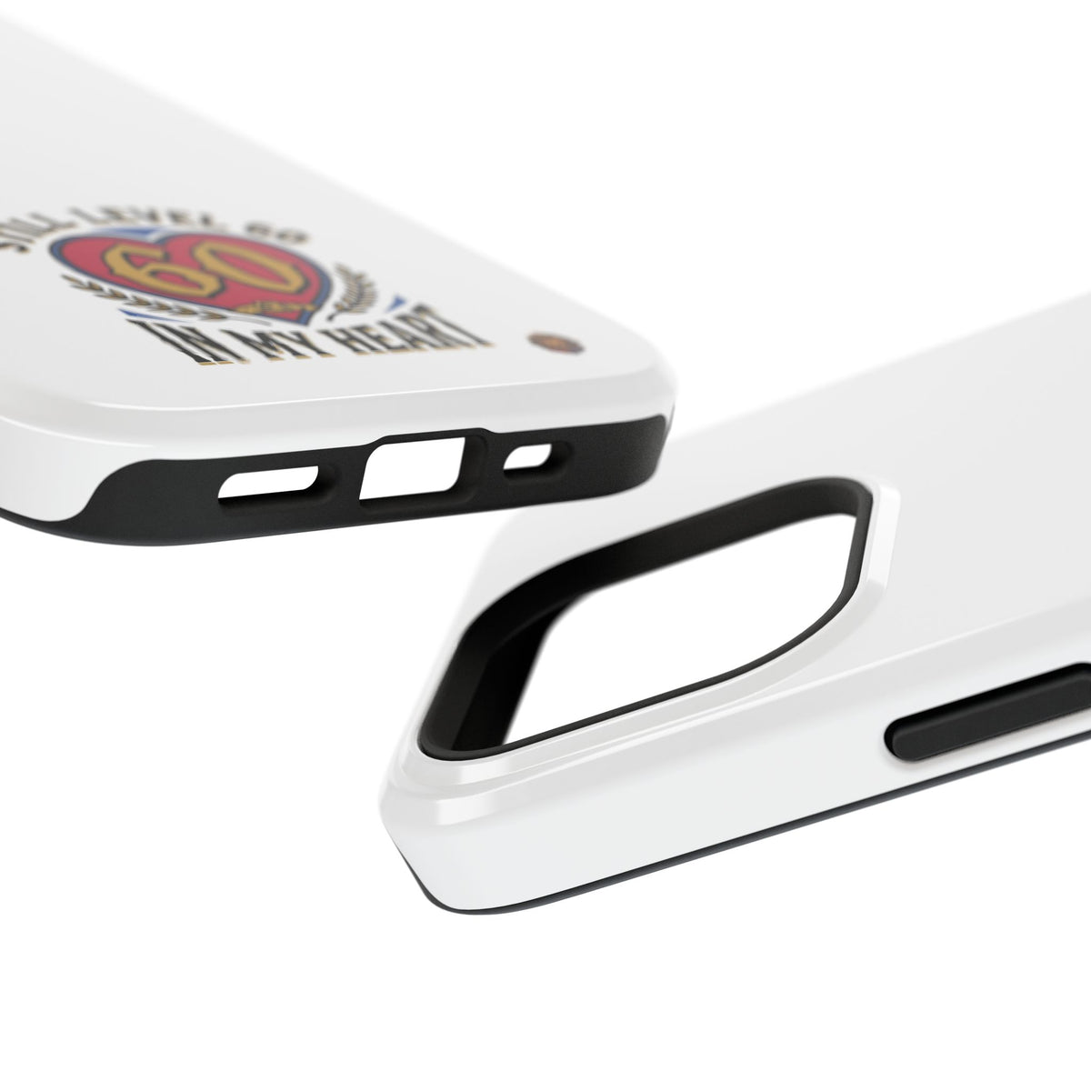 Phone Case — 'Still Level 60 In My Heart' Heavy-Duty Impact-Resistant Phone Case