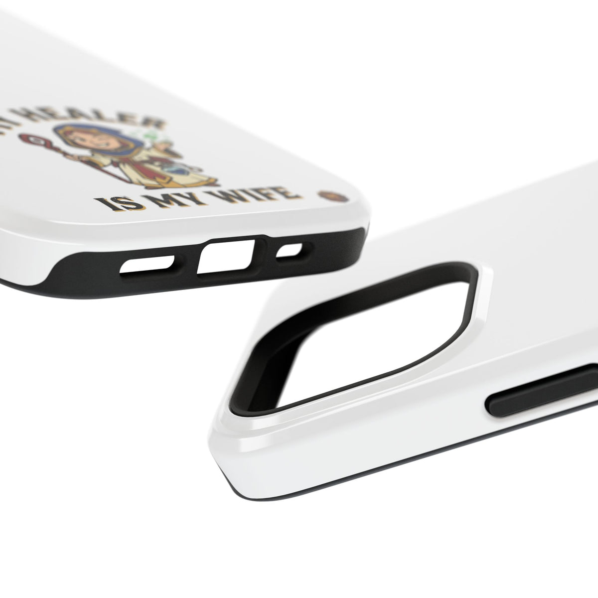 Phone Case — 'My Healer Is My Wife' Heavy-Duty Impact-Resistant Phone Case