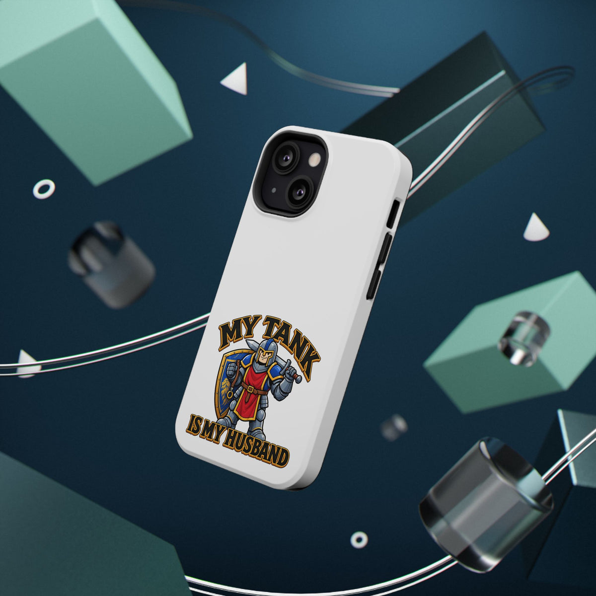 Phone Case — 'My Tank Is My Husband' Heavy-Duty Impact-Resistant Phone Case