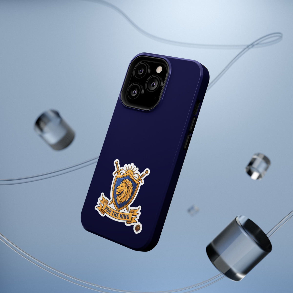 Phone Case — 'For The King Crest' Heavy-Duty Impact-Resistant Phone Case