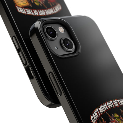 Phone Case — 'Can't Move Out of the Fire, It Would Lower My DPS' Heavy-Duty Impact-Resistant Phone Case