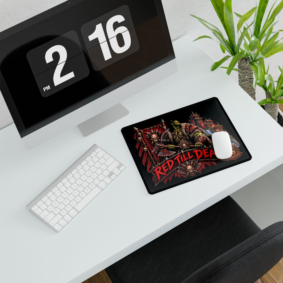 Red Till Dead – Orc Warrior – Mouse Pad