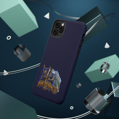 Phone Case — 'For The King' Banner Heavy-Duty Impact-Resistant Phone Case