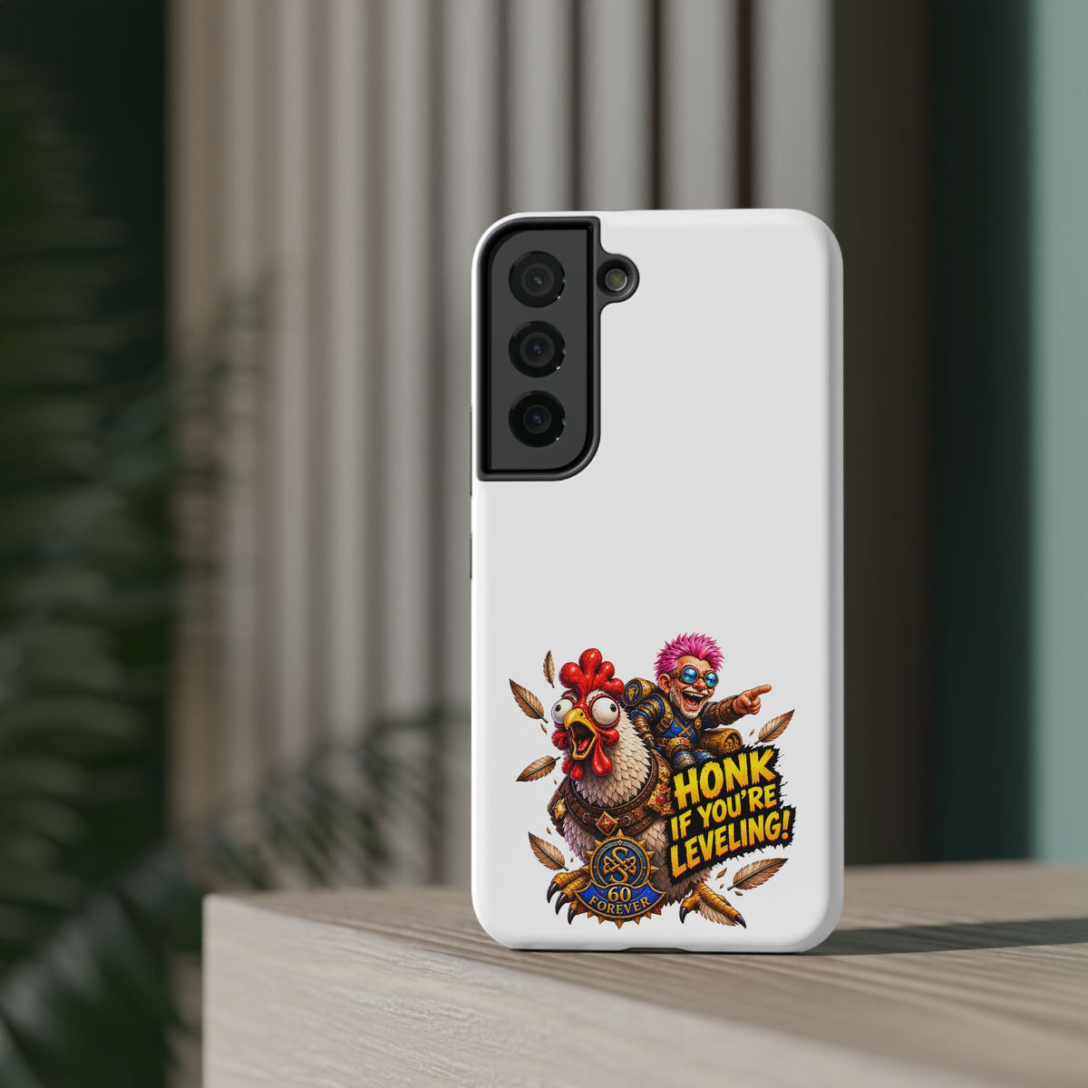 Honk If You're Leveling – Phone Case