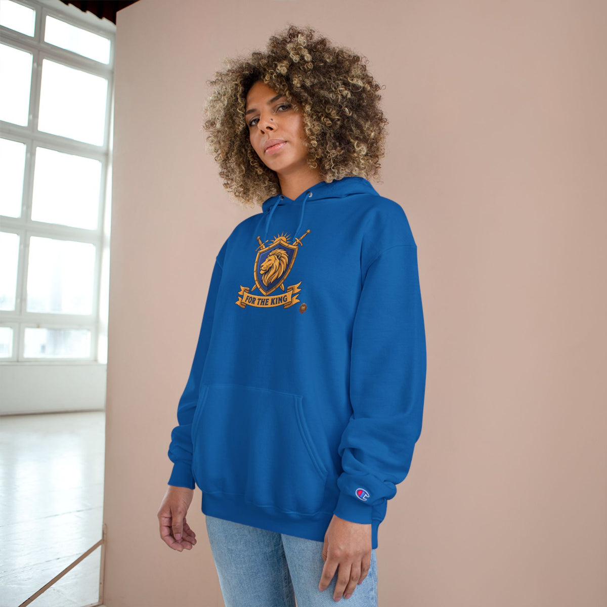 For The King – Crest – Hoodie | Sixty Forever Co.