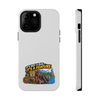Phone Case — 'It's Not a Bug… It's a Feature' Heavy-Duty Impact-Resistant Phone Case