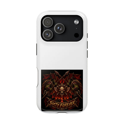 Sixty Forever – Skull & Axes – Phone Case