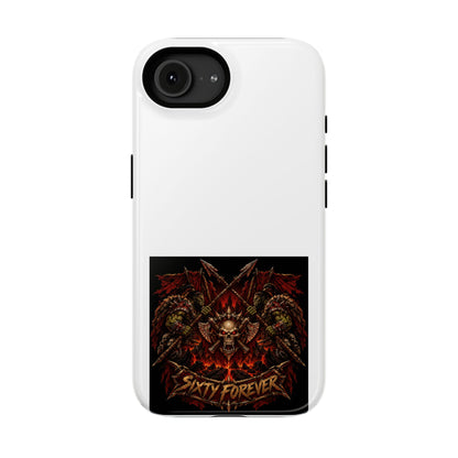 Sixty Forever – Skull & Axes – Phone Case