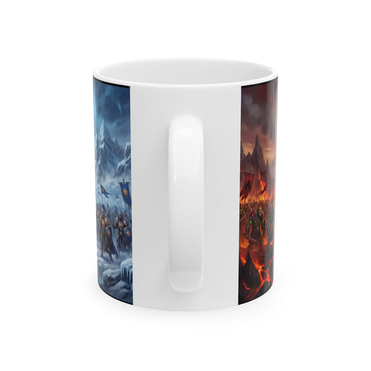 Fantasy RPG - 60 FOREVER White Coffee Mug (11oz)