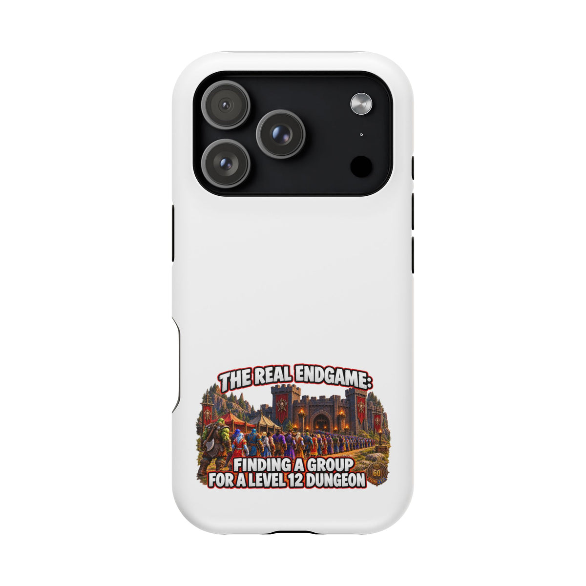 'The Real Endgame: Finding a Group' Heavy-Duty Impact-Resistant Phone Case