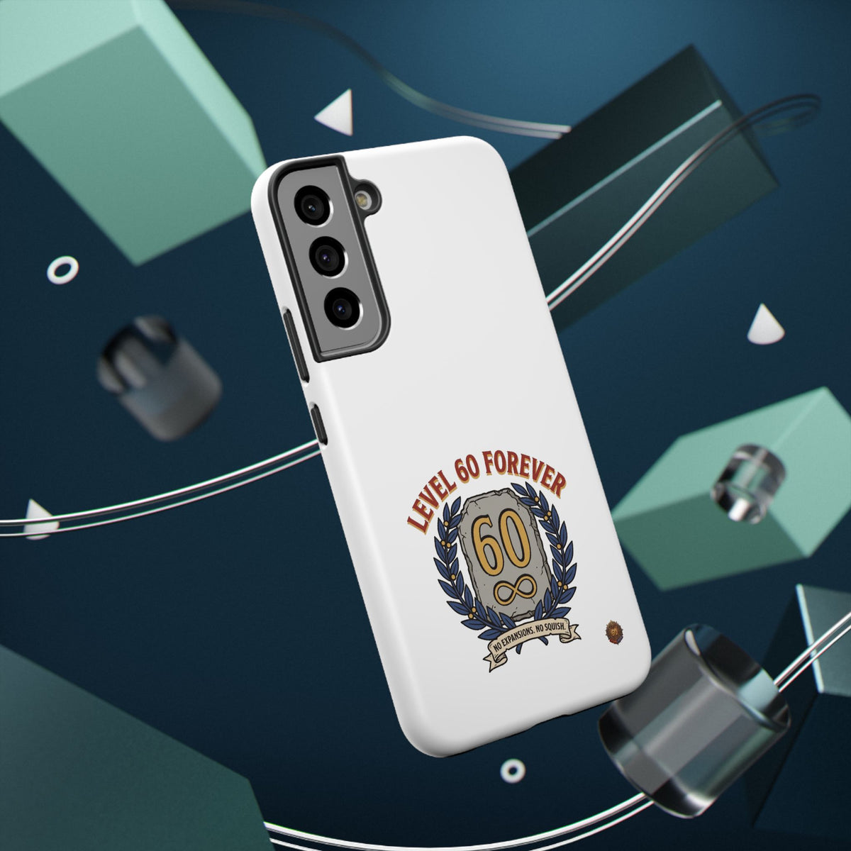 Phone Case — 'Level 60 Forever' Heavy-Duty Impact-Resistant Phone Case