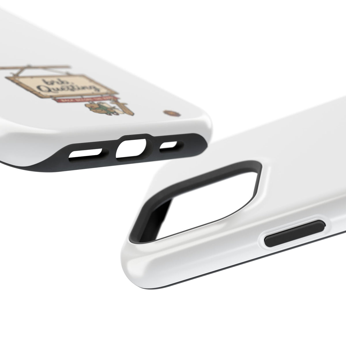 brb, Questing – Phone Case