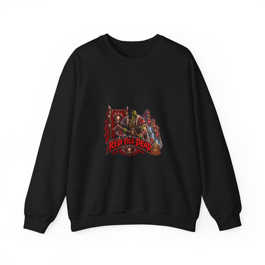 Red Till Dead Graphic Sweatshirt