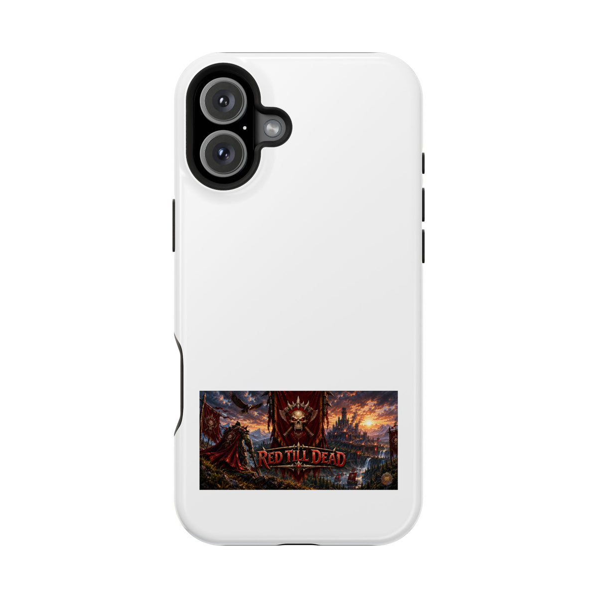 Red Till Dead – Banner Art – Phone Case