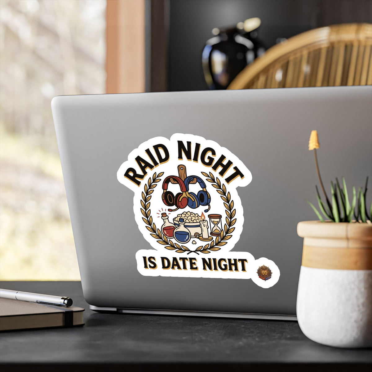 Raid Night Is Date Night – Sticker