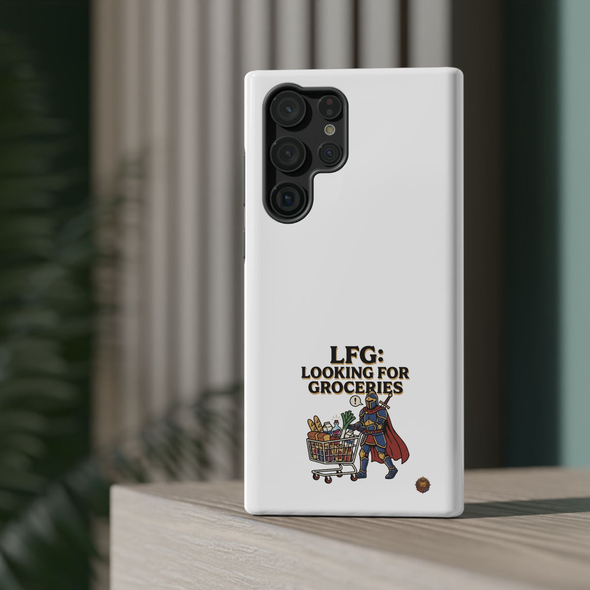 Phone Case — 'LFG: Looking for Groceries' Heavy-Duty Impact-Resistant Phone Case