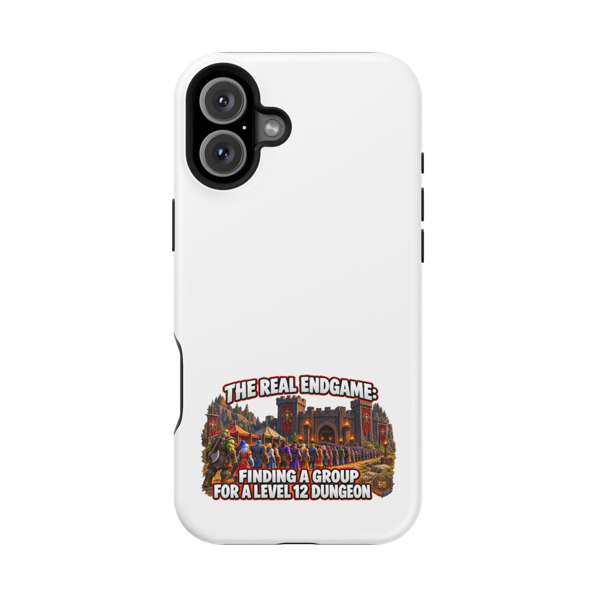 'The Real Endgame: Finding a Group' Heavy-Duty Impact-Resistant Phone Case