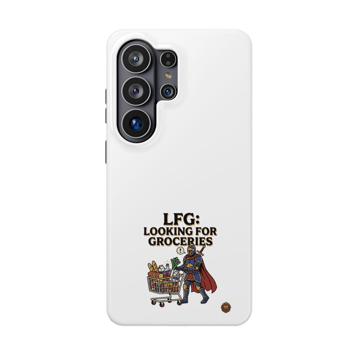 Phone Case — 'LFG: Looking for Groceries' Heavy-Duty Impact-Resistant Phone Case