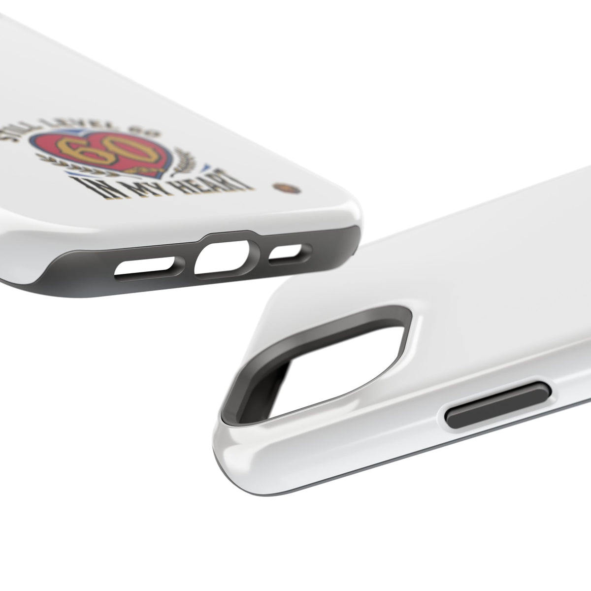Phone Case — 'Still Level 60 In My Heart' Heavy-Duty Impact-Resistant Phone Case