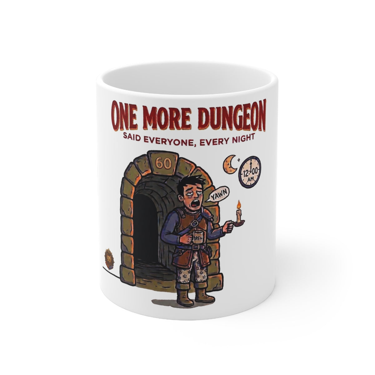One More Dungeon – White Mug (11oz)