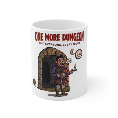 One More Dungeon – White Mug (11oz)