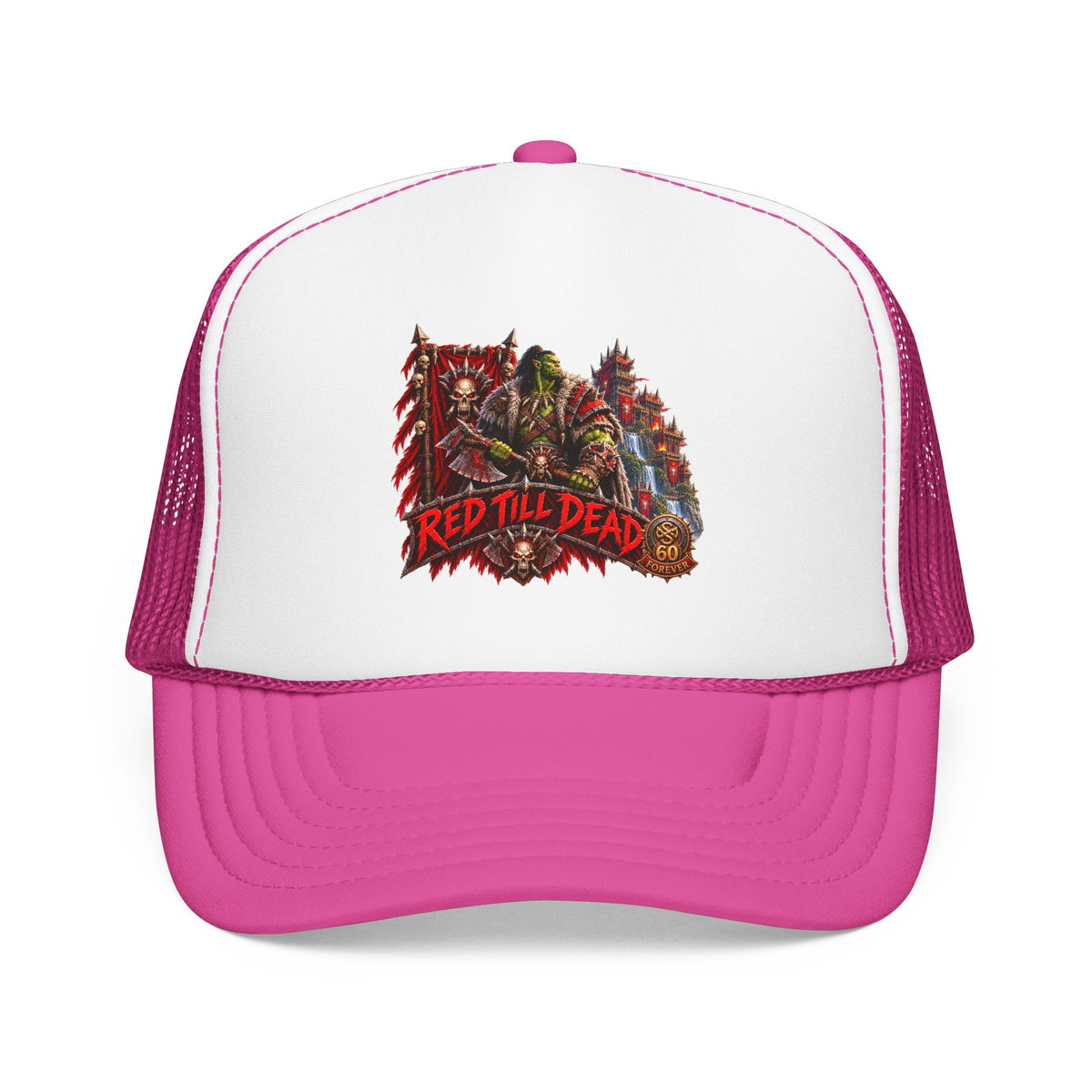 Red Till Dead – Trucker Cap | Sixty Forever Co.