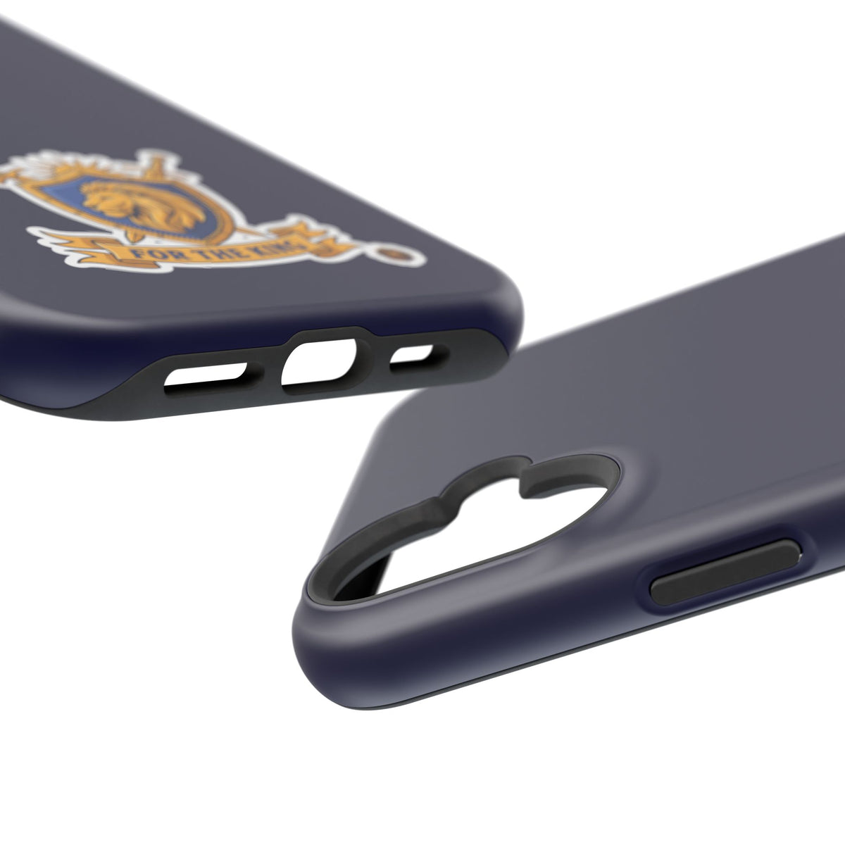 Phone Case — 'For The King Crest' Heavy-Duty Impact-Resistant Phone Case
