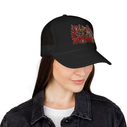 Red Till Dead – Trucker Cap | Sixty Forever Co.
