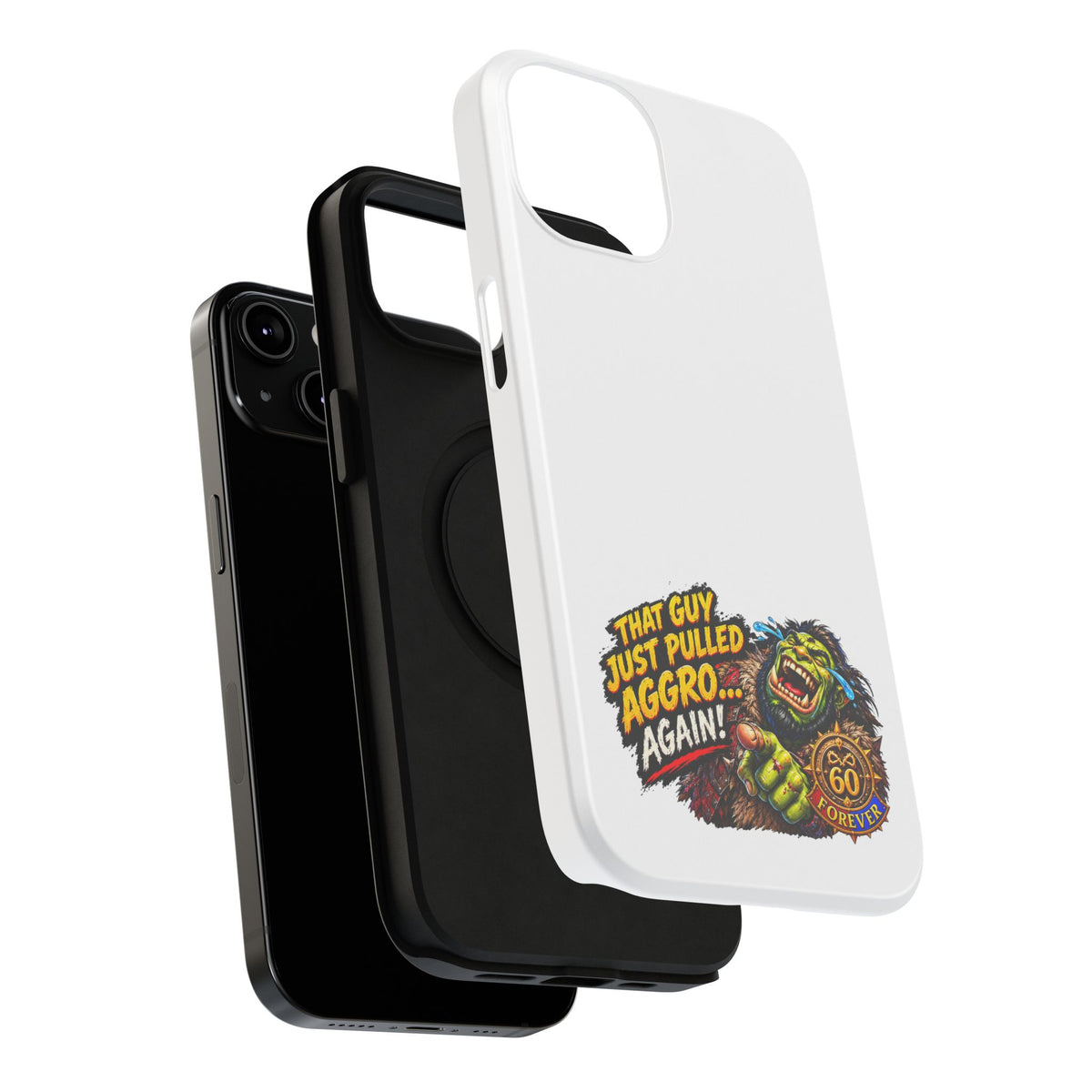 Phone Case — 'That Guy Just Pulled Aggro… Again' Heavy-Duty Impact-Resistant Phone Case
