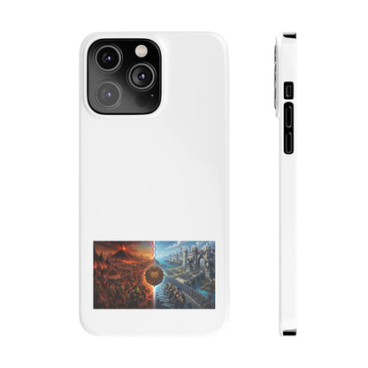 Viking Warrior Slim Phone Case — Norse Saga Art