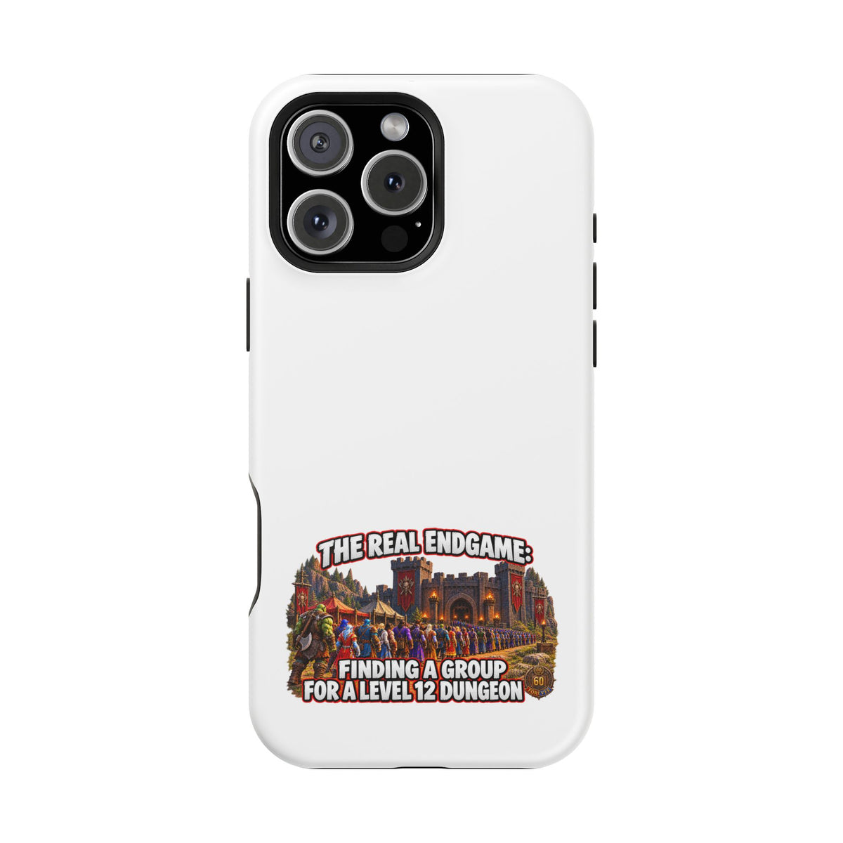 'The Real Endgame: Finding a Group' Heavy-Duty Impact-Resistant Phone Case