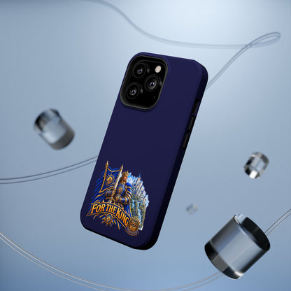 Phone Case — 'For The King' Banner Heavy-Duty Impact-Resistant Phone Case