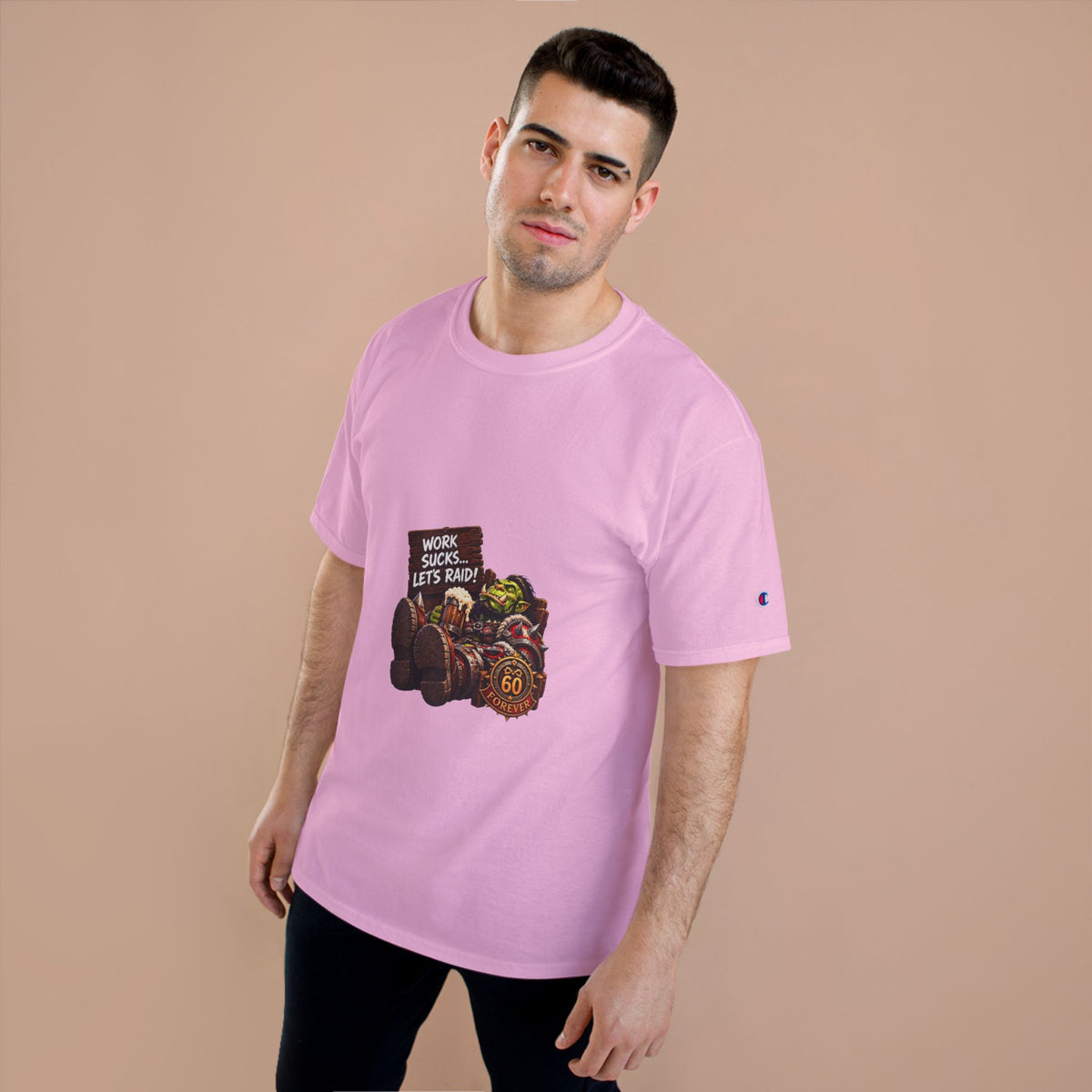 Work Sucks, Let's Raid – T-Shirt | Sixty Forever Co.