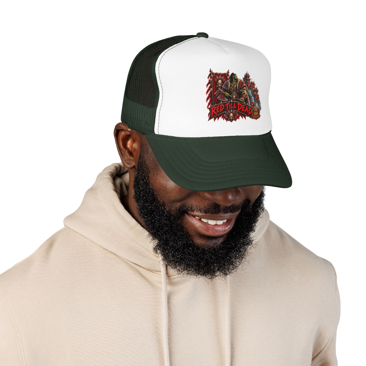 Red Till Dead – Trucker Cap | Sixty Forever Co.