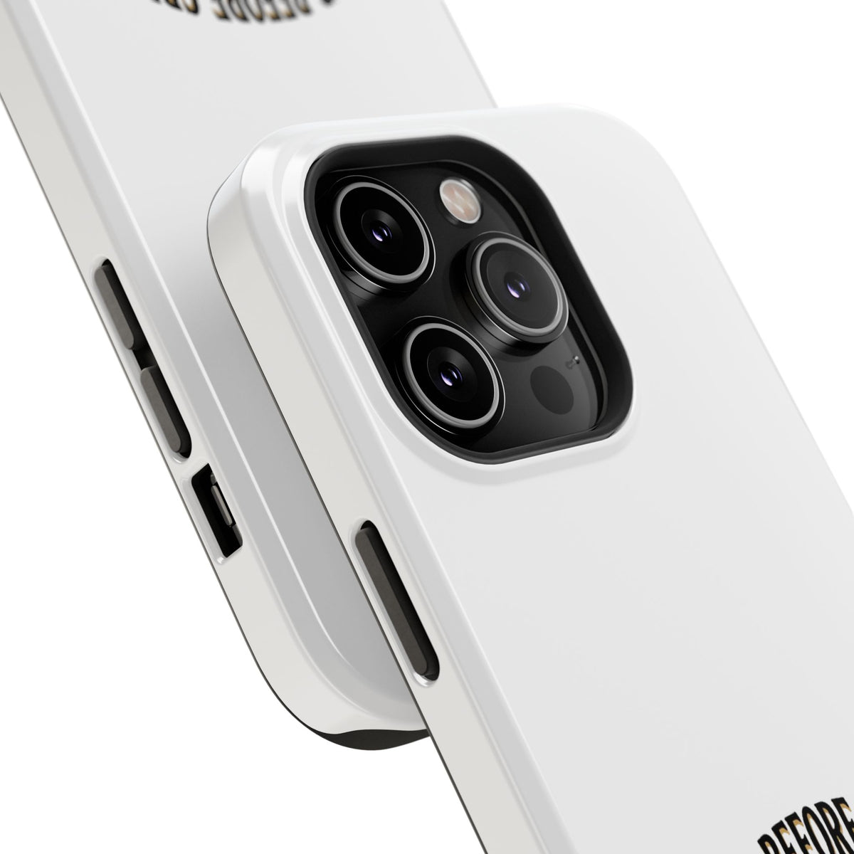 Phone Case — 'Need Before Greed' Heavy-Duty Impact-Resistant Phone Case