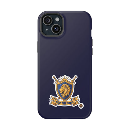 Phone Case — 'For The King Crest' Heavy-Duty Impact-Resistant Phone Case