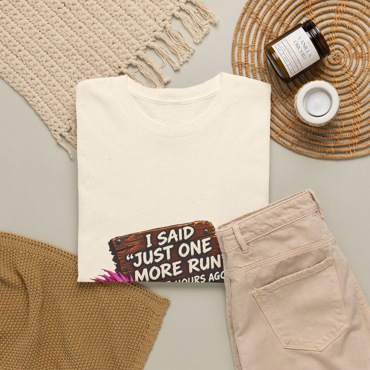 Just One More Run – T-Shirt