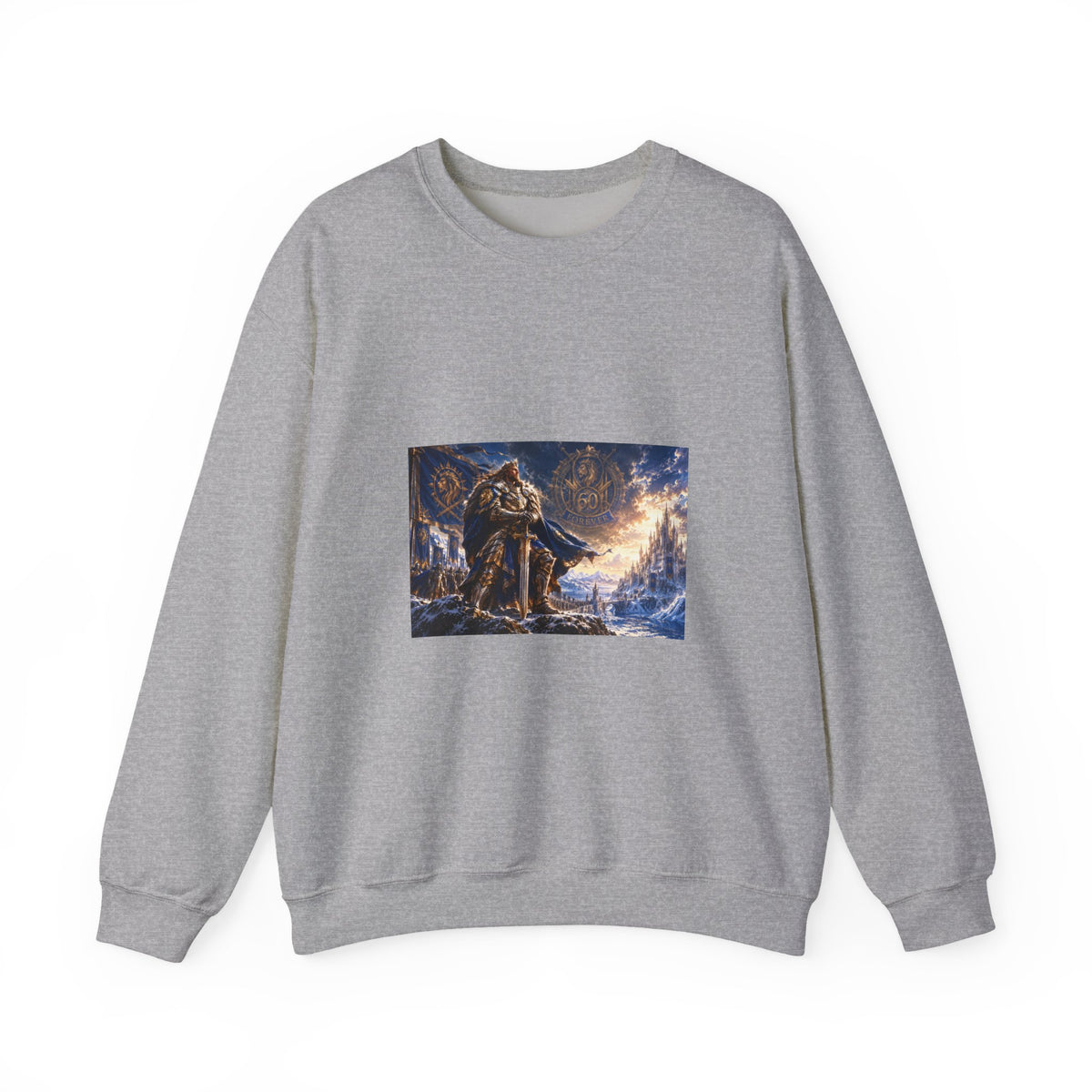 Mythic Viking Warrior Crewneck Sweatshirt