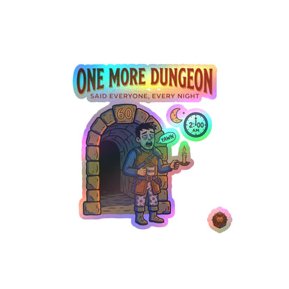 One More Dungeon – Poster Decal