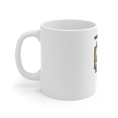 brb, Questing – White Mug (11oz)