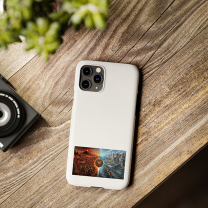 Viking Warrior Slim Phone Case — Norse Saga Art