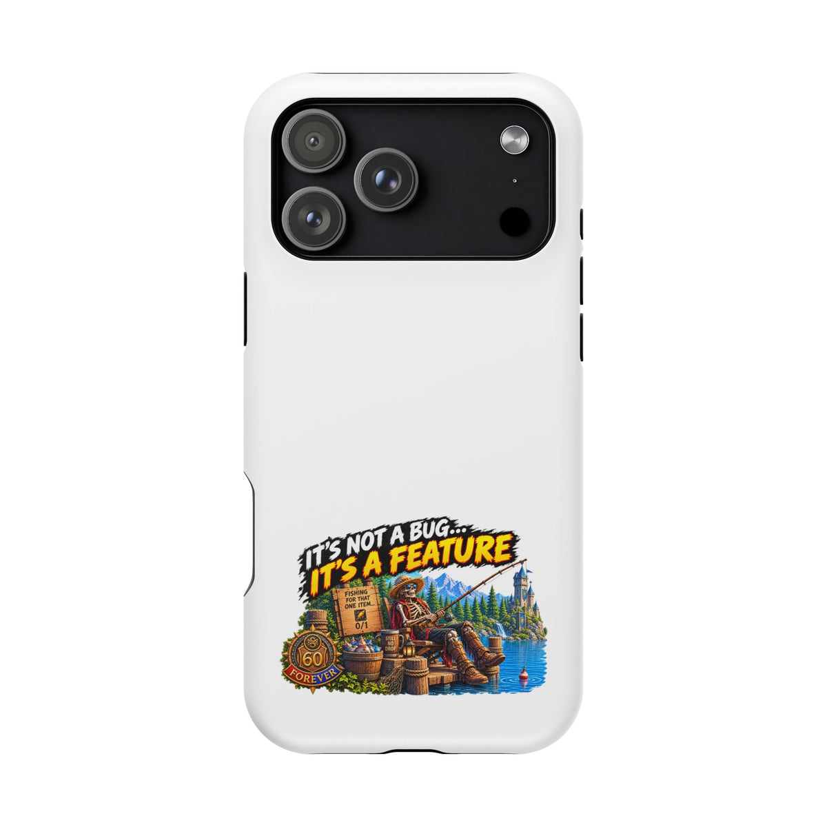 Phone Case — 'It's Not a Bug… It's a Feature' Heavy-Duty Impact-Resistant Phone Case