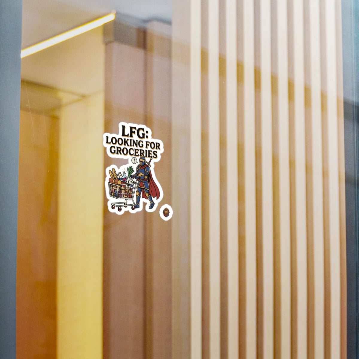 LFG: Looking For Groceries – Sticker