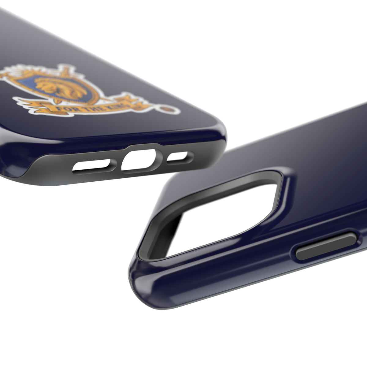 Phone Case — 'For The King Crest' Heavy-Duty Impact-Resistant Phone Case