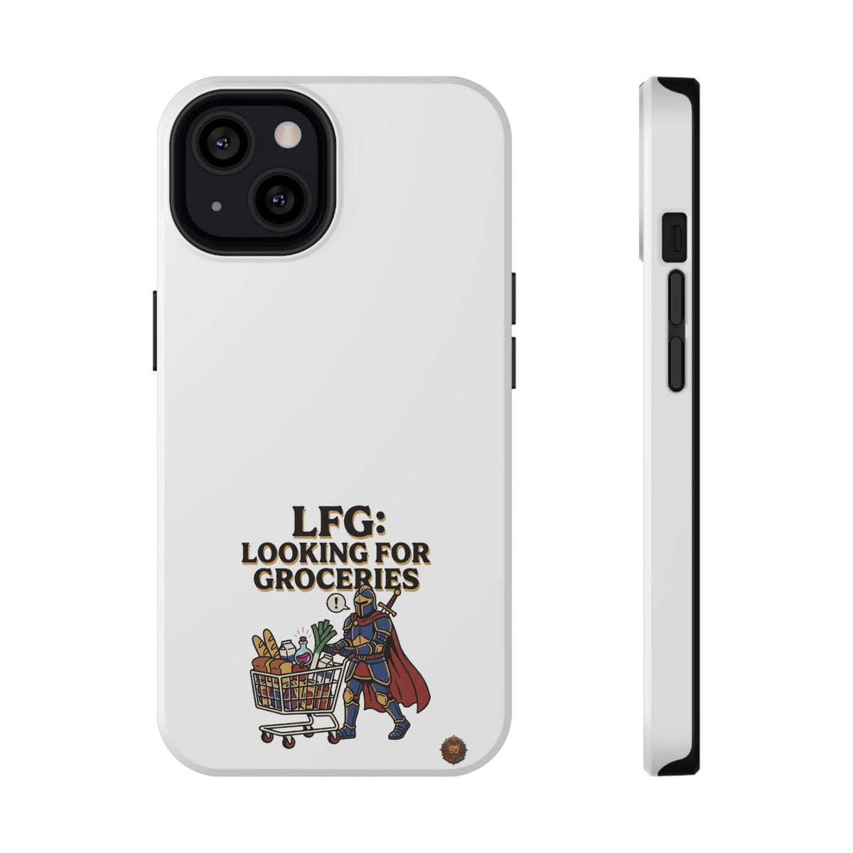 Phone Case — 'LFG: Looking for Groceries' Heavy-Duty Impact-Resistant Phone Case