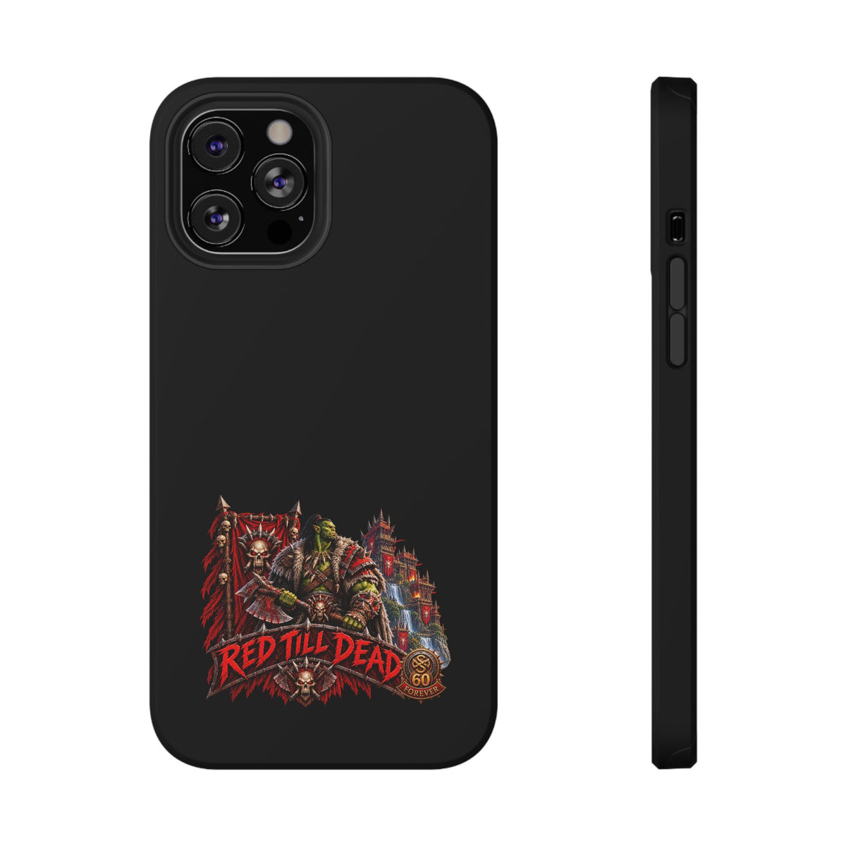 Phone Case — 'Red Till Dead' Heavy-Duty Impact-Resistant Phone Case