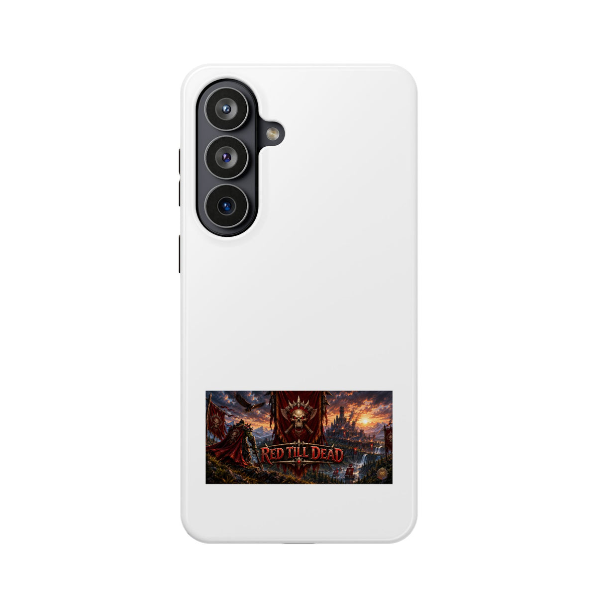 Red Till Dead – Banner Art – Phone Case