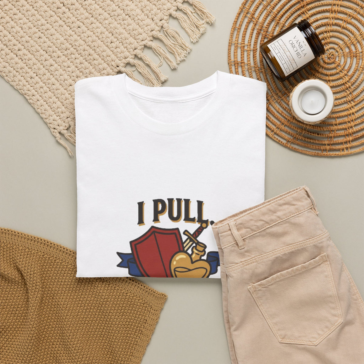 I Pull. She Heals. – T-Shirt
